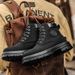 European Warm Series Autumn New Martin Boots For Men Outdoor Sports Hiking Korean Fashion Street Style Trendy Casual Shoes_vogvips.com