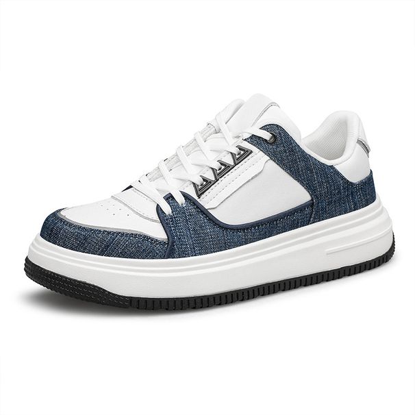 Men's Board Shoes Thick-soled Heightening Men's Board Shoes Soft-soled Breathable Casual Sports Shoes_vogvips.com
