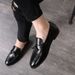 Autumn Style Business And Leisure Small Leather Shoes For Men, Korean Version, Young Hairstylist, Pointed Fashion Men's_vogvips.com