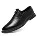 Men's Shoes Crocodile Pattern Men's Dress Gentleman's Leather Shoes Small Leather Shoes Large Size Shoes_vogvips.com