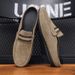 Men's Lightweight Loafers, Slip-on Casual Moccasins, Men's Summer Breathable Half-slippers_vogvips.com