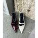 Chuyuji 2026 Spring New Style Pointed Toe Stiletto Heel Backless Mule Sandals Women, French Style, Comfortable For The_vogvips.com