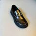 Spring Genuine Leather Round Toe Slip-On Thick Sole Business Casual Loafers Men Versatile Comfortable_vogvips.com