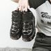 Summer Shoes Ultra Thick Sole Height Increasing Punk Gothic Dark Motorcycle Straight Women's Boots_vogvips.com