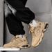 Men's Four Seasons Low-Top Lace-Up Thick-Soled Leather Trendy Casual Dad Niche Fashion Sports Height-Increasing Shoes_vogvips.com