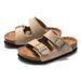 RUIZUSTOCK Spring New Children's Suede Cork Slippers Boys' Beach Shoes Girls' Student Sandals Breathable_vogvips.com
