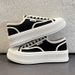 Spring New Style Fashionable Comfortable Wear-resistant Elegant And Sexy Women's Versatile Lace-up Biscuit Shoes_vogvips.com