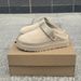 2025 New Baotou Half Drag Haken Shoes, Casual Thick Soled, Height Increasing Wool And Velvet Slippers, Suitable For_vogvips.com