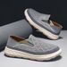 Men's Breathable Mesh On Loafers Lightweight Thick Non Slip Rubber Sole Casual Walking Shoes For Driving Daily Outdoor_vogvips.com