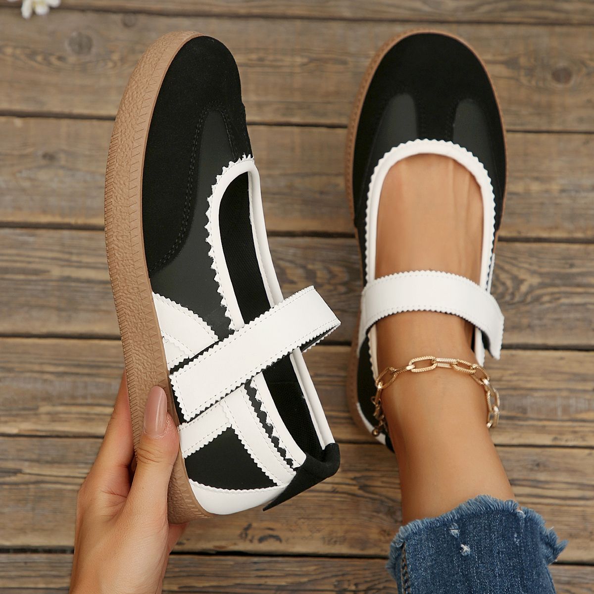Fashionable Best Selling New Soft Soled Women's Spring Autumn Elegant Round Sexy Head Running Sports And Leisure Shoes_vogvips.com