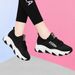 2024 Women's Spring New Single Korean Versatile Casual Comfortable Breathable Sports Increase Weight And Show Slim Mesh_vogvips.com