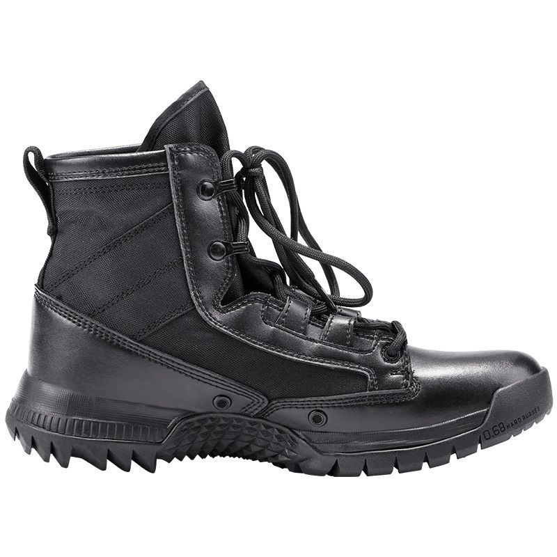 Combat Boots Medium Tactical Boots Black Desert Boots Rubber Sole_vogvips.com