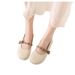 French-style Shallow Flat Shoes Women, 2026 New Summer Model, Suitable For Pairing With Skirts, Maternity Shoes, Soft_vogvips.com
