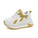 Thick-soled Height-increasing Small Forrest Gump Shoes Women's Little White Shoes Casual Versatile Sports Women's Shoes_vogvips.com