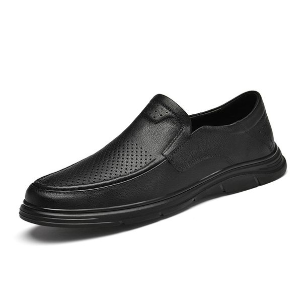 Large Size Lace-up Men's Shoes Casual Men's Shoes Loafers Men's Leather Outdoor Casual Shoes_vogvips.com