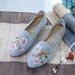 Flat With Cow Tendon Sole Spring And Summer, Three-dimensional Embroidery Fashion Embroidered Cloth Women, Single Shoes_vogvips.com