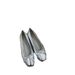 Silver Single Shallow Mouth Bow Spring Autumn High-end French Style Evening Flat Fashion Women's Versatile Shoes_vogvips.com