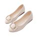 Women's Flat Shoes With Cowhide Sole, 2026 Spring/summer New Style, Casual Shallow-cut Versatile Non-slip Soft Leather_vogvips.com
