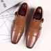 HPIOPL4010 Business Men's Head Formal Casual Three Joint Mengke Buckle Leather Shoes Men_vogvips.com