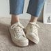 Cream White Sneakers Couples Canvas Shoes_vogvips.com