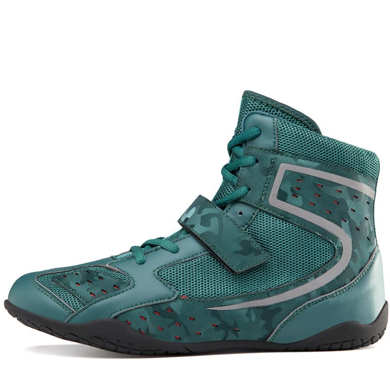 New Wrestling Shoes Men's High Top Indoor Sports Shoes, Sled Boots, Squat Shoes, Men's And Women's Fighting Shoes, Boxing Shoes_vogvips.com