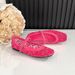 Women Lace Hollow‑Out Mary Jane Ballet Flats, Square Toe Adjustable Buckle Strap Design Breathable Mesh Upper Soft Flat Sole Ballerina Shoes_vogvips.com