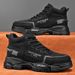 Martin Large Size Men's Autumn Winter High Top Thick Sole Hiking Short Boots Sports Shoes_vogvips.com