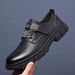 2025 New Shoes, Men's Business Leather Cover, Thick Sole, Trendy Casual Work Shoes_vogvips.com