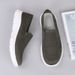 Men's Trendy Fly Woven Mesh With No Heel, Half Support, Ultra Light, Extra Large Casual Couple Shoes For Children_vogvips.com