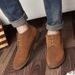 Autumn New Men's High-top Suede Pure Leather Nubuck Cowhide Business Casual Shoes_vogvips.com