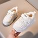 Wholesale Children's Autumn New Boys' Sports Girls' Fleece-Lined Toddler Sneakers Winter Warm Kids' Shoes_vogvips.com