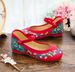 Embroidered Cloth Casual New Style, Slope Ethnic Women's Singles Shoes, Canvas Shoes_vogvips.com