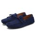 Men’s Shoes Summer Hot Selling Frosted Genuine Leatherr Hot Breathable Slip On Large Size Men's Casual All Match Loafers_vogvips.com