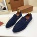 High Version Men's Genuine Leather Slip-On Sheepskin Flat Casual Lazy Loafers Women's Plus Size Shoes_vogvips.com