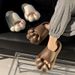 Cute Cat Paw Slippers For Women Summer Cartoon Girl Heart Closed Toe Indoor Couple Thick Sole EVA Slippers For Men_vogvips.com