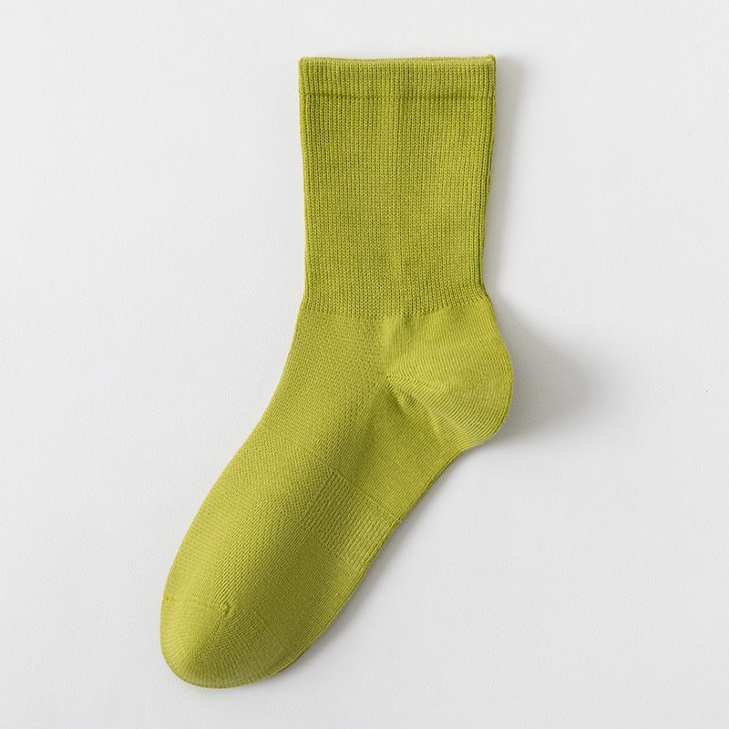Women's Socks Pure Cotton Loose Socks Summer Thin Mesh Breathable Socks 10A Grade Antibacterial And Deodorant Confinement Socks_vogvips.com