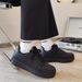 Men's Shoes Autumn Work All Match High Street Sneakers Men's Sports Casual Black Kitchen Non Slip Trendy Shoes_vogvips.com
