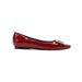 Spring And Autumn High-End R Square Buckle Single Thick High Heels Women's Thin Heel French Style Stunning Flat Uniform_vogvips.com