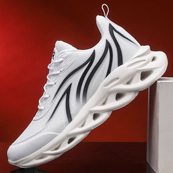 Men's Breathable Running Shoes Red Trendy Zodiac Year Design Autumn Fashion Casual Trade Youth Shoes_vogvips.com