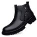 Large Size Martin Boots Men's Casual Medium Tube Head Layer Non-slip And Warm_vogvips.com