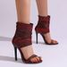 Summer 50 Open-toe Versatile European And American Style, 48 High-heeled Sandals, New Size 46 Non-slip Cross-border_vogvips.com