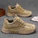 Men's Slip-Resistant Work Shoes - Lightweight & Breathable Slip-On For Daily Wear, Construction, And Outdoor Activities_vogvips.com