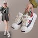 Little White Shoes Children Girls Students Leisure Sports Versatile Board Shoes Street Shooting_vogvips.com