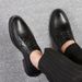 2025 Spring Breathable British Business Casual Dress Leather Men's Korean Black Wedding Shoes_vogvips.com