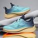 Marathon Air Cushion Carbon Plate Sports Running Shoes Men Breathable Lightweight Women Comfortable Nonskid Speciality Sneakers_vogvips.com