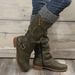 Women's Chunky Heel Boots – Round Toe Side-Zip Ankle Boots (Comfy & Classic)_vogvips.com