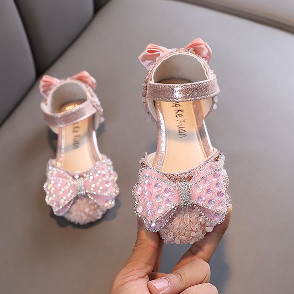 New Girl Princess Baby Girl Student Single Shoe Leather Dance Performance Shoes_vogvips.com