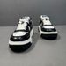 Spring Top Layer Cowhide Panda Color Blocked Dad Men's Breathable Thick Soled Sports And Leisure Shoes Men_vogvips.com
