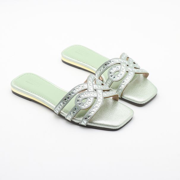 Women's Shoes Summer New Style Rhinestone Sequin Flat Sandals For Outdoor Wear_vogvips.com