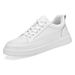Lace-up Leather Board Shoes Men's Casual Shoes Loafer Large Size Comfortable Breathable Round Head Work Shoes_vogvips.com